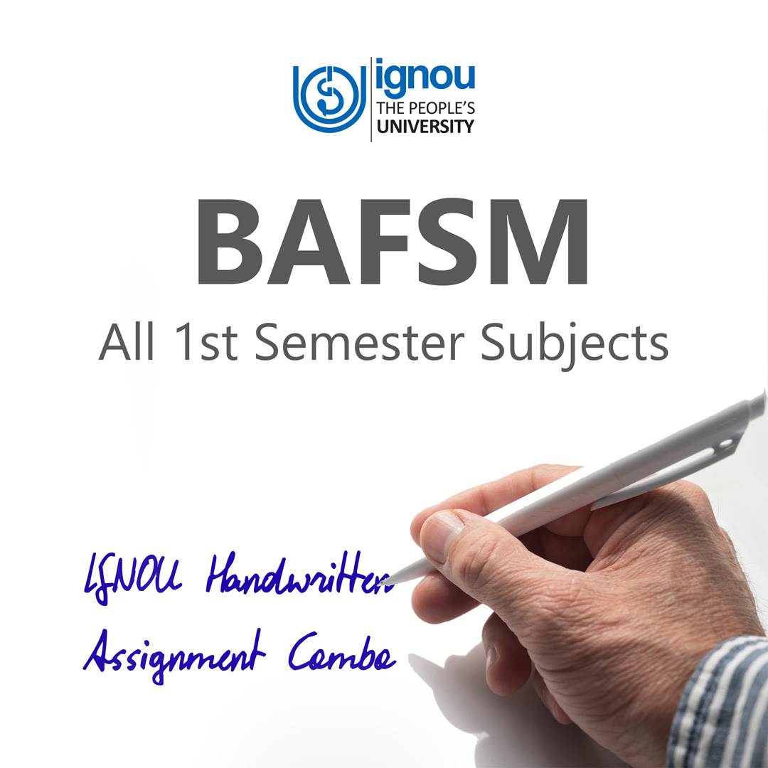 BAFSM 1st Semester