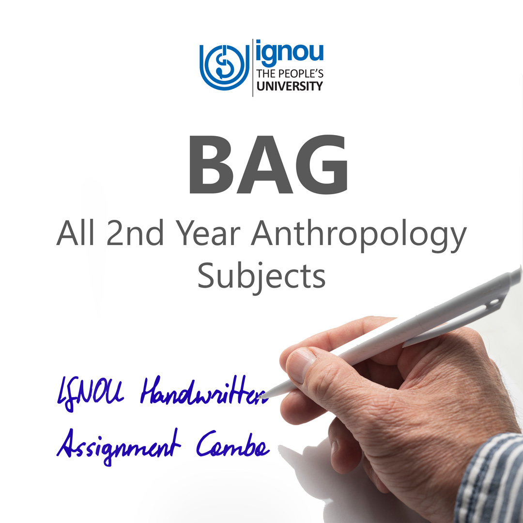 BAG 2nd Year Anthropology