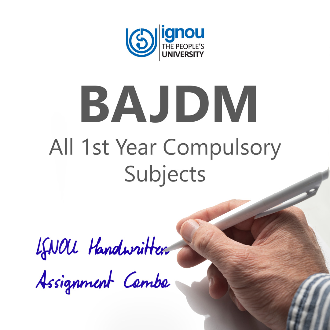 BAJDM 1st Year Compulsory