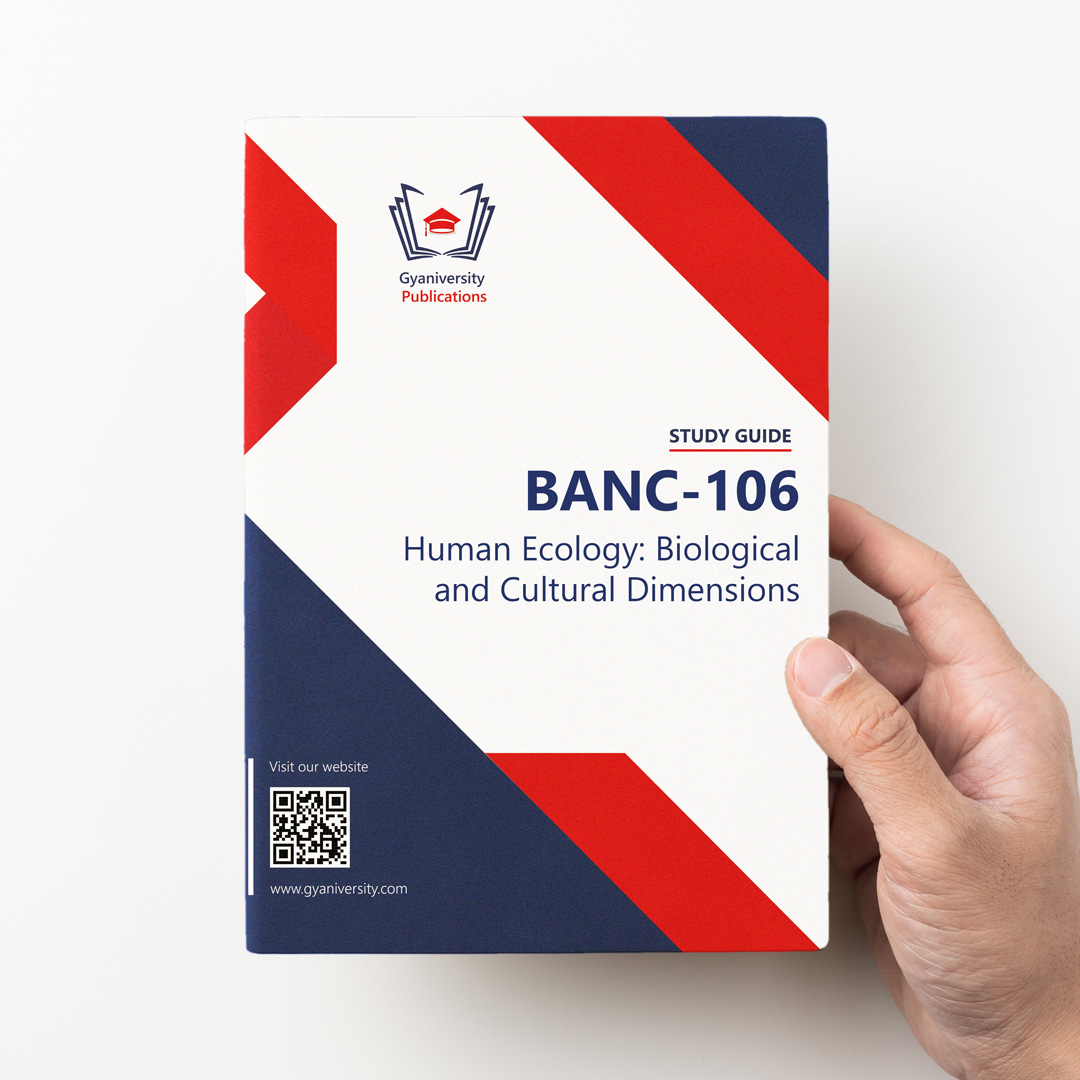 IGNOU BANC-106 Study Guide & Help Book