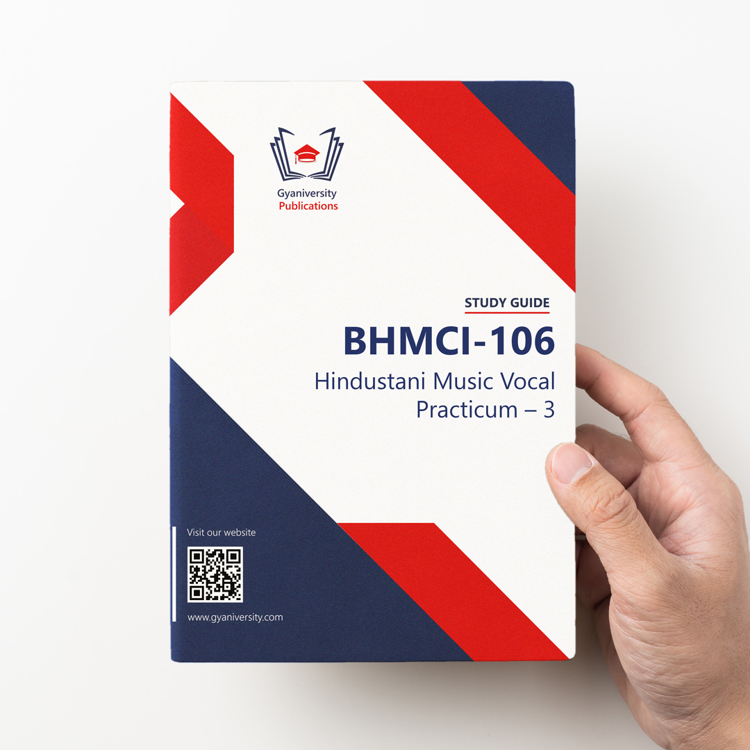 IGNOU BHMCI-106 Study Guide & Help Book