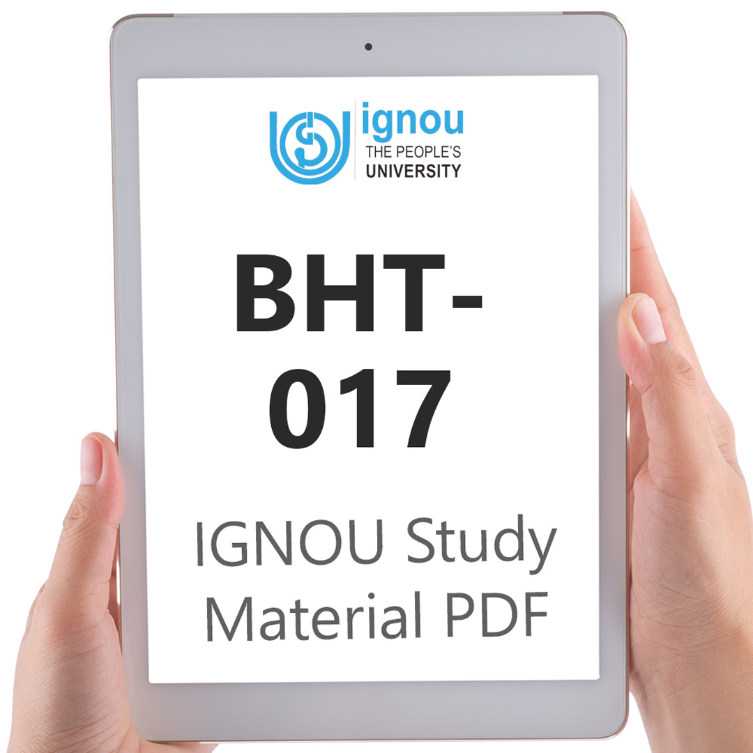 IGNOU BHT-017 Study Material & Textbook Download