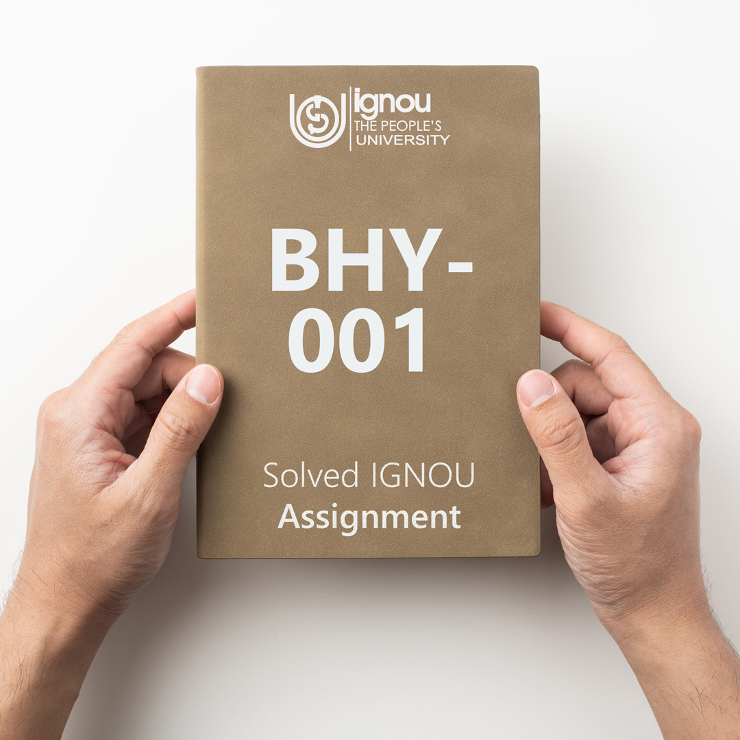 IGNOU BHY-001 Solved Assignment for 2022-23 / 2023