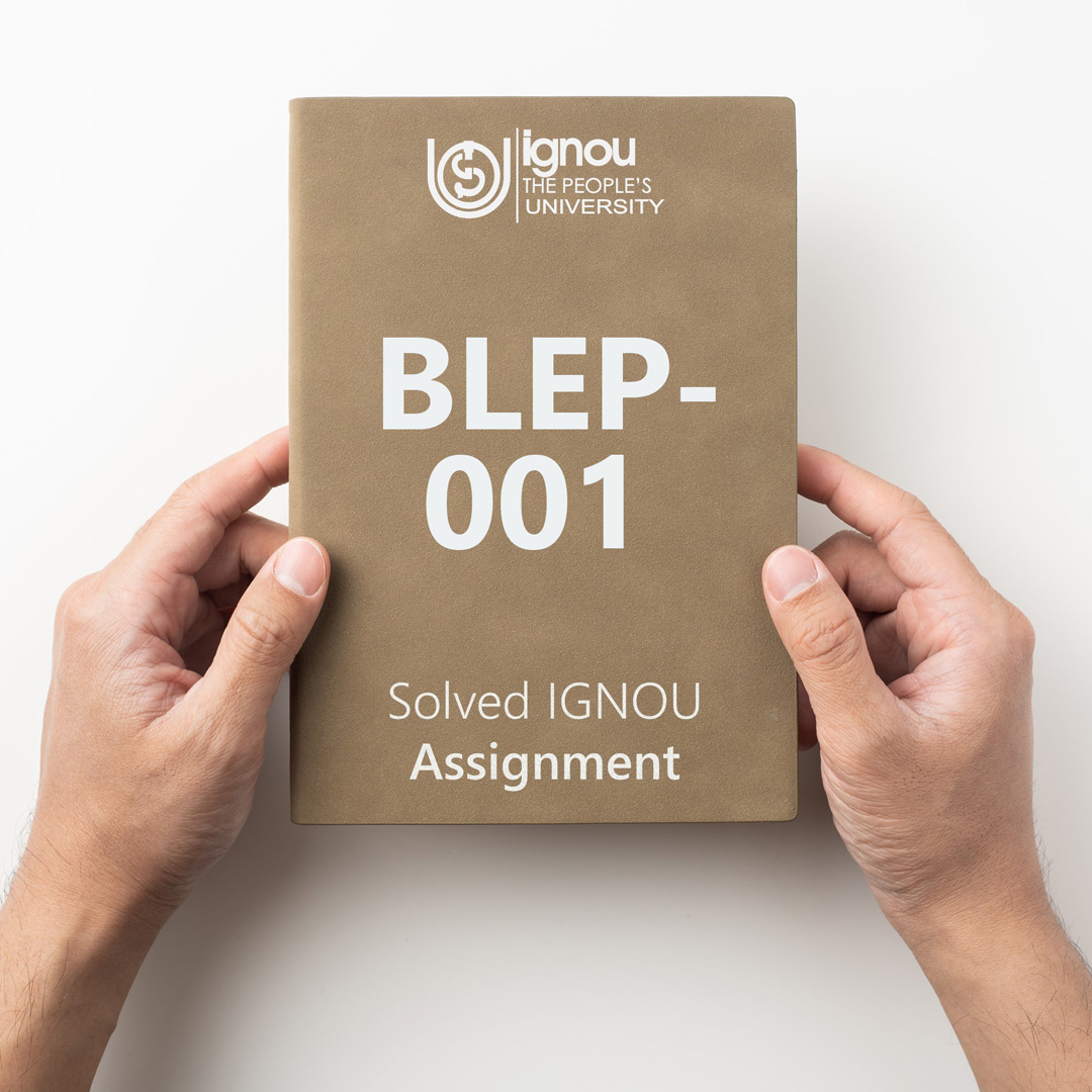 Download BLEP-001 Solved Assignment