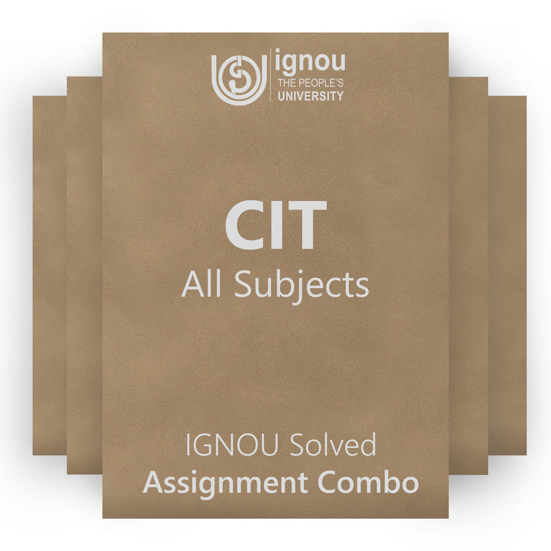 IGNOU CIT Solved Assignment Combo 2022-23 / 2023
