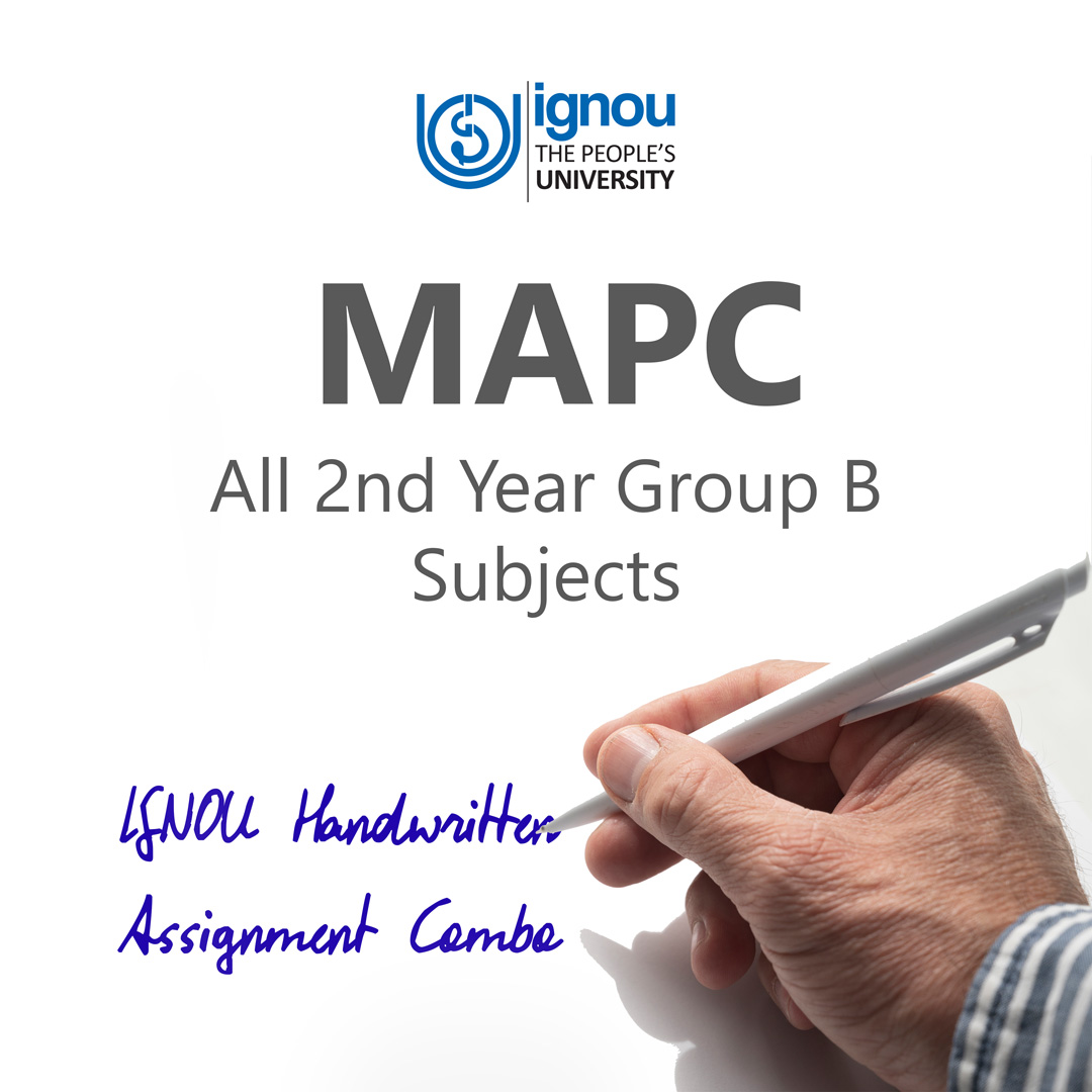 ignou assignment mapc 2nd year