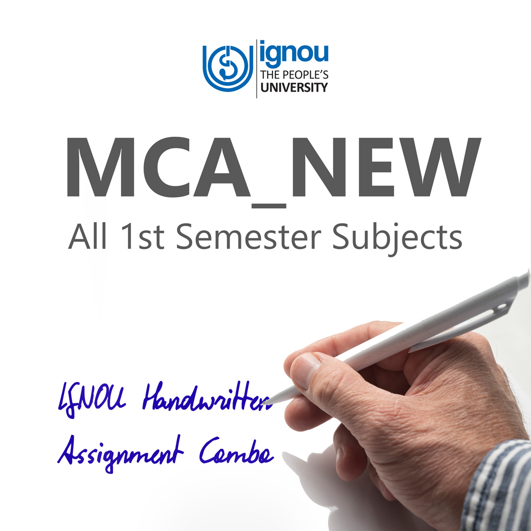 mca new assignment