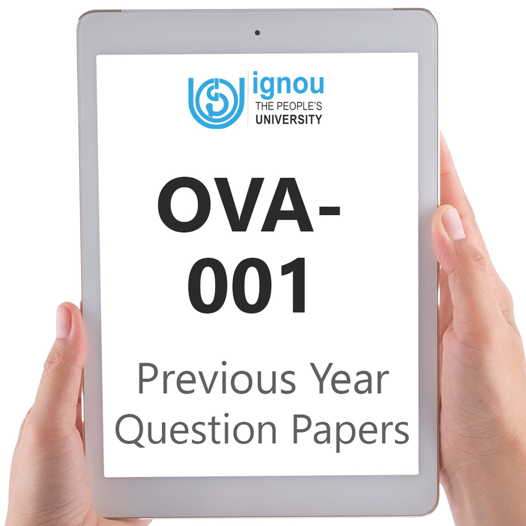 IGNOU OVA-001 Previous Year Exam Question Papers